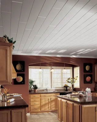 ПОТОЛКИ ДЛЯ КУХНИ: какой потолок сделать на кухне - дизайн и решения