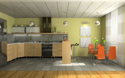 Потолок из панелей на кухне: Разновидности, Монтаж