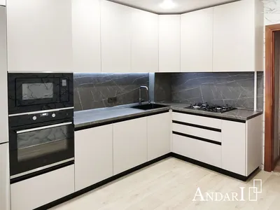 Угловая кухня в стиле лофт из ЛДСП \"Модель 762\" в Мурманске - цены, фото и  описание.