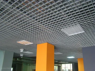 Подвесной потолок сетка - цена от производителя