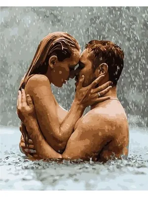 Поцелуй под дождем #16 - Фотография с нежной атмосферой