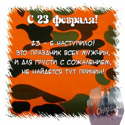 ПОЗДРАВЛЕНИЕ МУЖЧИН С 23 ФЕВРАЛЯ!!!