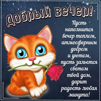 Добрый вечер мама. Открытки и пожелания доброго вечера маме. | krichushka |  Дзен
