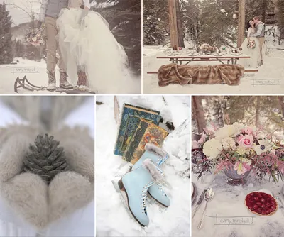 Идеи зимней фотосессии - Свадебный Блог Wedding Blog
