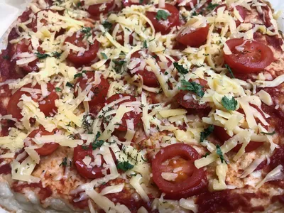 ПП Пицца с креветками - пошаговый рецепт с фото на Готовим дома