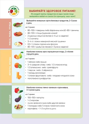 Правильное питание: принципы и правила построения меню на здоровом питании