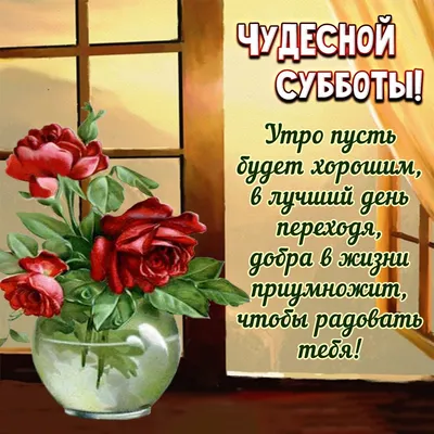 Доброго субботнего утра и и прекрасного дня - Лента новостей Мелитополя