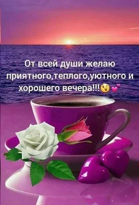 Открытки прекрасного вечера и замечательного настроения - 65 фото