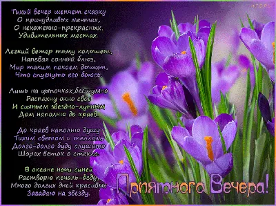 Картинки \"Доброго Вечера и Спокойной Ночи!\" (265 шт.)