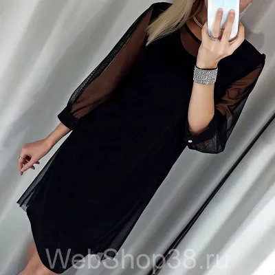 Черное прямое платье трикотаж батал (ID#1240451547), цена: 1290 ₴, купить  на Prom.ua