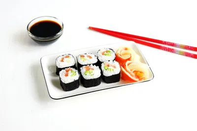 Набор для приготовления роллов дома, комплект для суши, японская кухня -  купить с доставкой по выгодным ценам в интернет-магазине OZON (446210786)