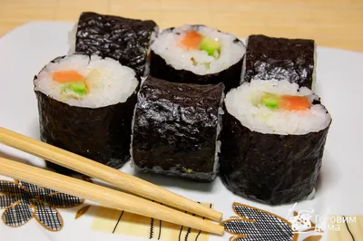 Домашние сырные роллы и суши рецепт – Японская кухня: Основные блюда. «Еда»
