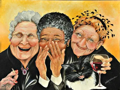 Картинки с юмором про старость (65 фото) » Юмор, позитив и много смешных  картинок