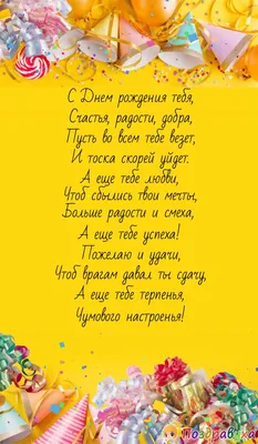 Поздравления с днем рождения открытки на украинском языке