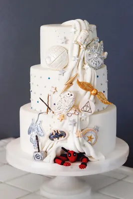 Оригинальные торты на свадьбу в формате jpg 
