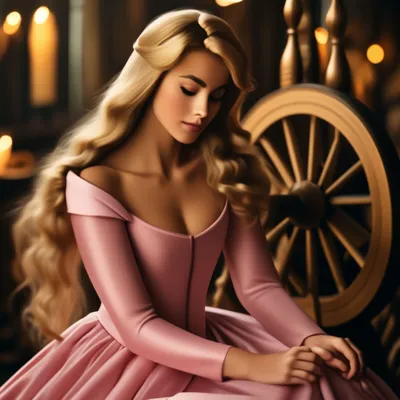 Принцесса аврора в розовом платье - Спящая Красавица - YouLoveIt.ru