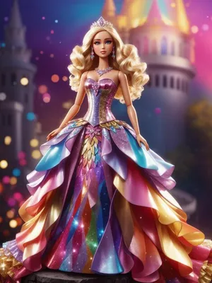 Кукла Barbie Снежная принцесса GKH26 купить по цене 2999 ₽ в  интернет-магазине Детский мир