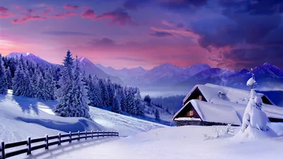 вид на замерзший лес на закате, картина зимний пейзаж, зима, пейзаж фон  картинки и Фото для бесплатной загрузки