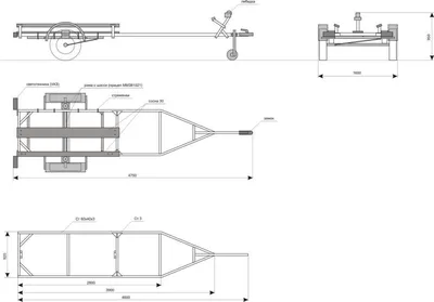 Лодочный прицеп Спутник AQUA - 60 купить за 98 990 руб. — Профиснасть