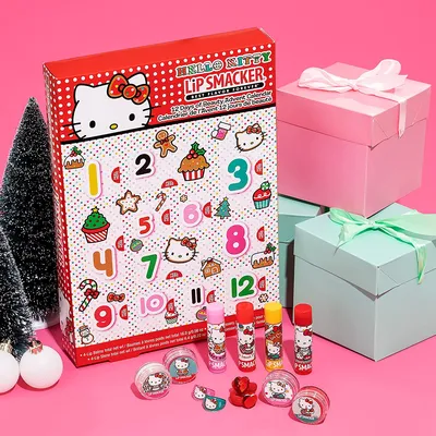 2022 Lip Smacker Hello Kitty Advent Calendar: 12 Days of Beauty With Hello  Kitty! - Hello Subscription