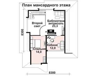 Проекты домов с мансардой под ключ, цены на строительство в  Санкт-Петербурге - Новый Коттедж