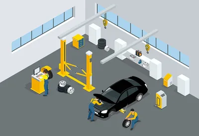 Проектирование автосервисов, автомоек и пунктов СТО с расстановкой  оборудования