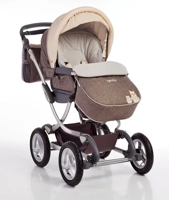 Детская коляска для новорожденных 2 в 1 Geoby С706 05BABY LUXE, цвет RHMT