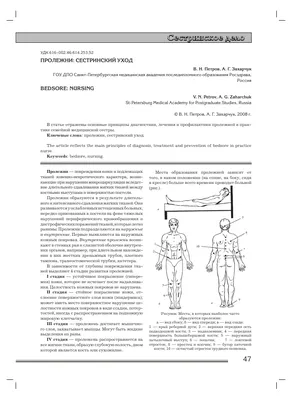 Пролежни: сестринский уход – тема научной статьи по ветеринарным наукам  читайте бесплатно текст научно-исследовательской работы в электронной  библиотеке КиберЛенинка