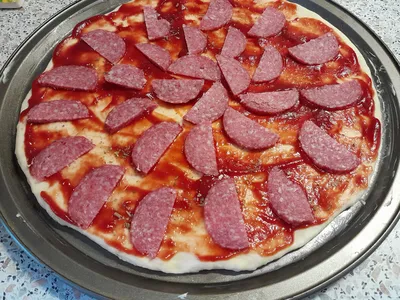 Пицца без дрожжей на молоке в духовке рецепт с фото пошагово - 1000.menu