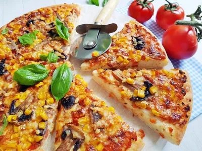 Пицца с салями, пошаговый рецепт с фото