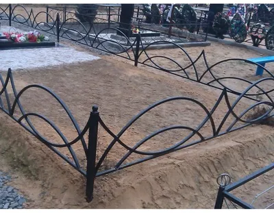 Металлическая ограда на кладбище в Минске цена, фото ограды из металла