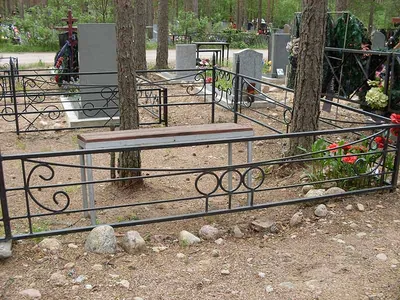 Оградки на кладбище и могилу в Алматы | Изготовление на заказ —  MemoryStone.kz