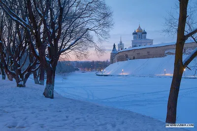 Псковский кремль зимой — Фото №1334487