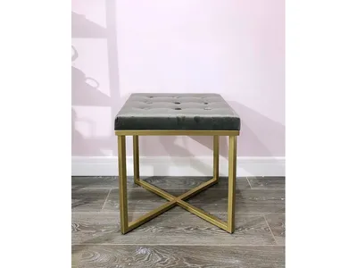 Пуф Baxter Nina Синий по цене от 167 410 ₽ в магазине элитной мебели  INTERIOR MARKET