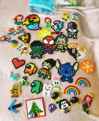 Making Pokemon's Using IKEA PYSSLA Fuse Beads - YouTube