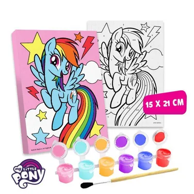 Набор My Little Pony Пони-подружки Радуга Дэш C2871EU40 купить по цене 2090  ₸ в интернет-магазине Детский мир