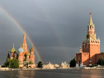 Фото радуги после дождя: необычный мотив на фоне