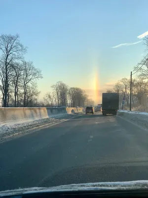 Радуга вокруг солнца зимой (много фото) - treepics.ru