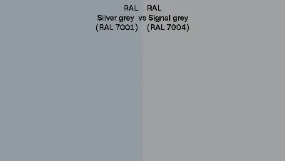 Цвет Ral 7004 Сигнальный серый в каталоге цветовой палитры