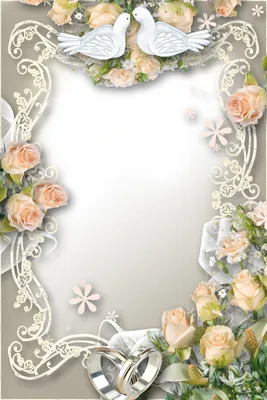 акварель цветочные свадебные рамки PNG , свадьба, Рамка, Цветочный PNG  картинки и пнг PSD рисунок для бесплатной загрузки