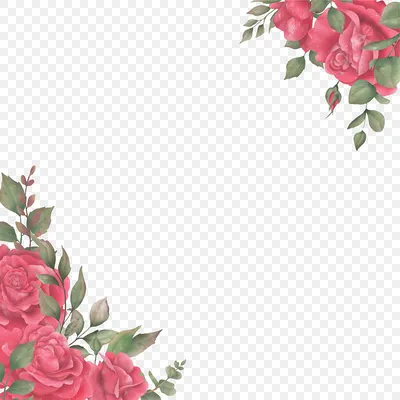 Рамки Rose Flower, роза, Цветочная композиция, искусственный цветок, цветок  png | PNGWing
