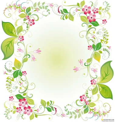 Stock Vectors - Spring Frame 2 | Весенние рамки » Векторные клипарты,  текстурные фоны, бекграунды, AI, EPS, SVG