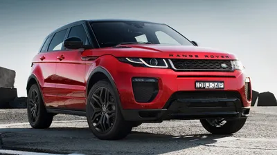 Обои на рабочий стол Аувтомобиль Range rover Evoque на фоне белых песков  пустыни и гор, обои для рабочего стола, скачать обои, обои бесплатно