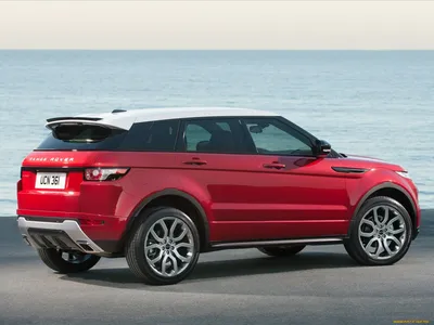 Фотография Range Rover Evoque Горы Снег автомобиль 4096x2731