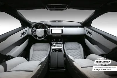 Фото отчет по перетяжке салона кожей и потолка алькантарой Range Rover Velar