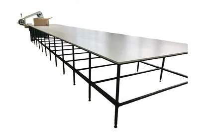 Купить Раскройный промышленный стол с полкой (длина 4 м, шир. 1,8 м) оптом  - Раскройное оборудование