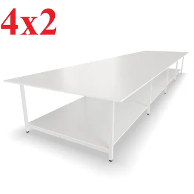 Раскройный стол 3 на 1.8 метра (3000х1800х850 мм) с нижней полкой – купить  за 41 500 ₽ | Axion