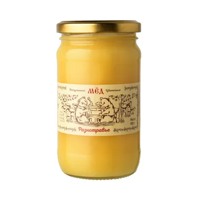 Мёд Разнотравье 100% натуральный 1кг - купить по цене: 745 руб./кг в  интернет-магазине \"РыбоедовЪ\"