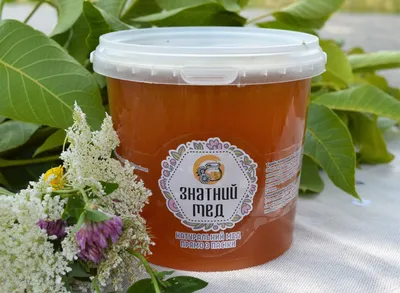 Мед с разнотравья цветочный - Медова Полтавщина