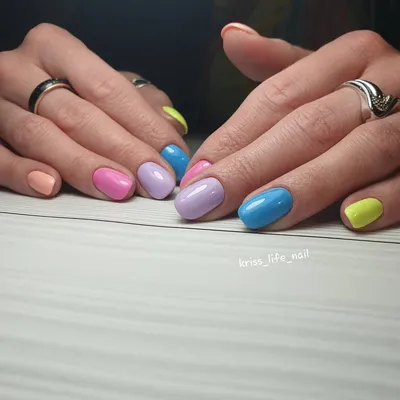 Двойной французский маникюр (разноцветный) - kupić Маникюр и педикюр -  дизайн ногтей w Polsce | Маникюр и педикюр - дизайн ногтей - tuffishop